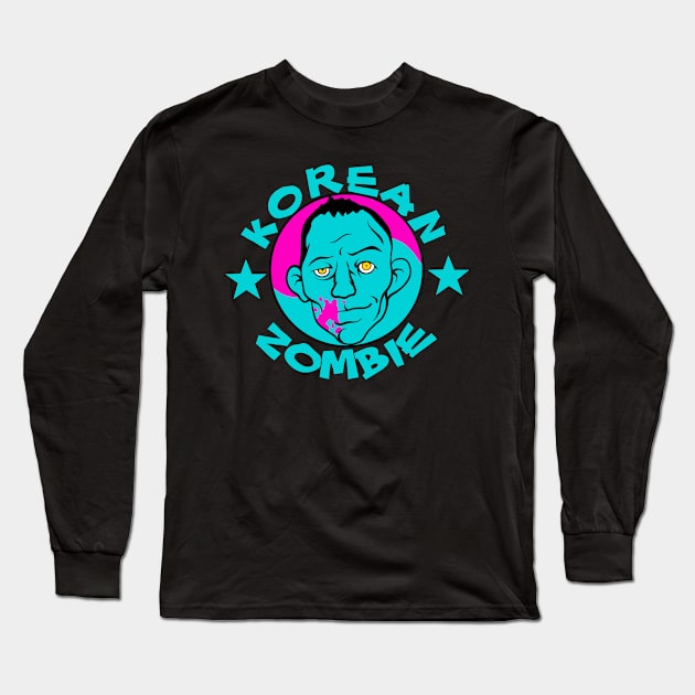 chan sung jung aka korean zombie Long Sleeve T-Shirt by guyfawkes.art